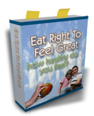 Product picture NEW!! Eat Right To Feel Great